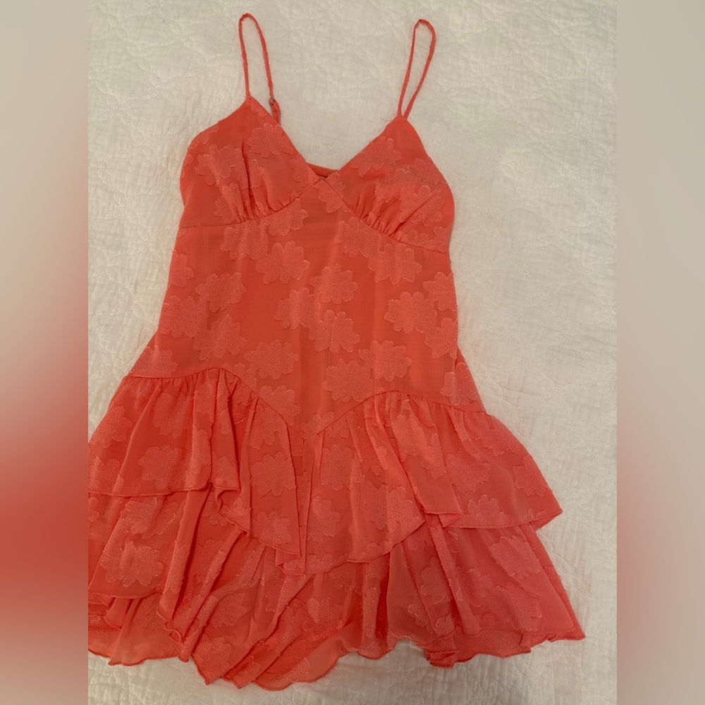 orange wild fable dress, size small, new with tags